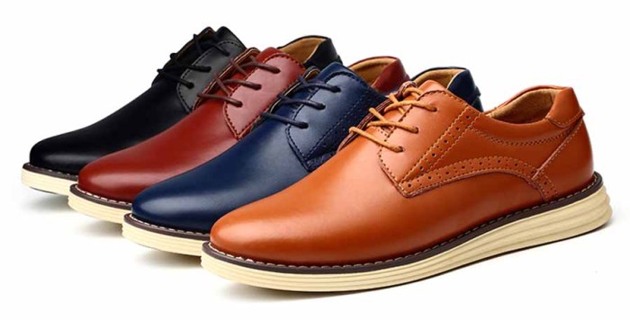 Mens dress sneaker shoes