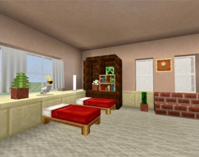 How to decorate rooms minecraft