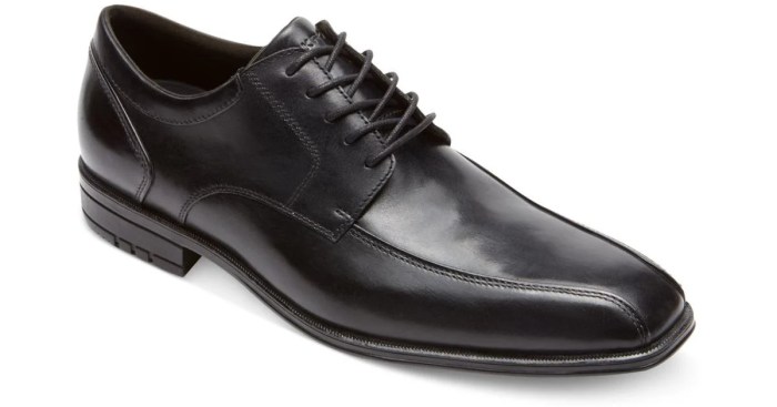 Rockport mens black dress shoes