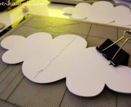 How to make cloud decoration