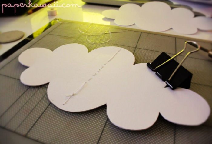 How to make cloud decoration