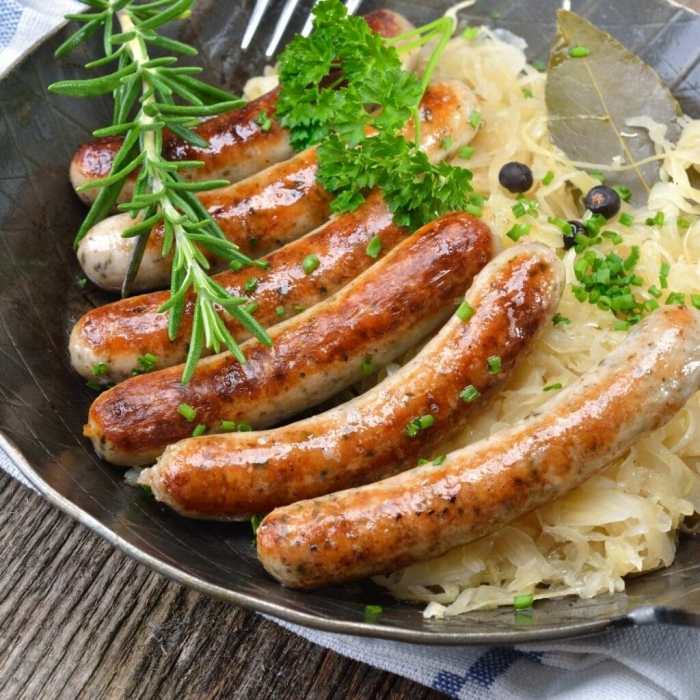 How to cook bratwurst german style