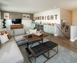 How to decorate a loft living room