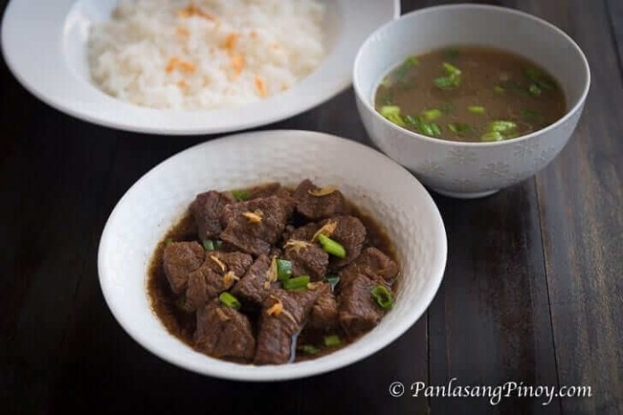 How to cook beef pares filipino style