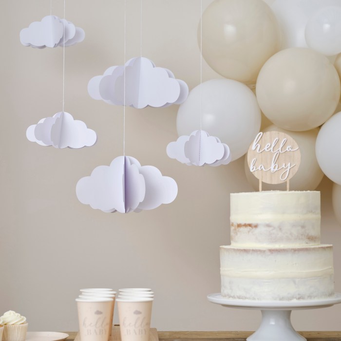 How to make cloud decoration