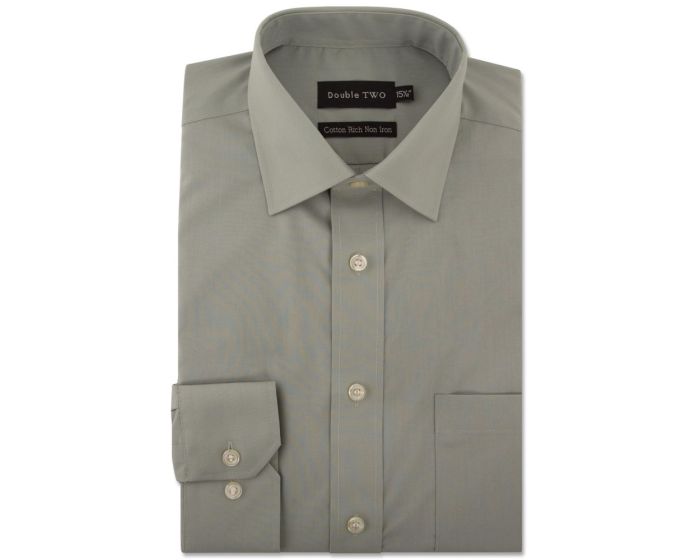 Sage green mens dress shirt